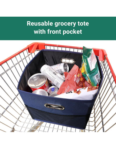 Organizadores de Maletero Plegables OYOUNGNI 2 Unidades Azul