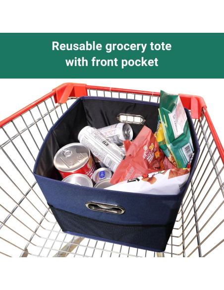 Organizadores de Maletero Plegables OYOUNGNI 2 Unidades Azul