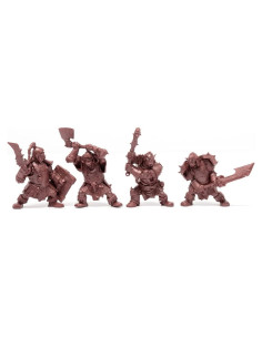 Conjunto de Figuras de Acción Tehnolog Orcos 4 Pcs RPG