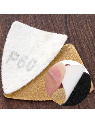 Kit de Almohadillas de Lijado Gulrear 72PCS para Herramientas Oscilantes