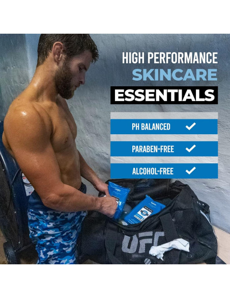 Toallitas Limpiadoras Game Face XL 25 Unidades 100% Compostables