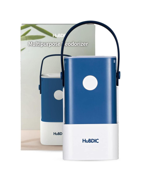 Purificador de Aire Portátil HuBDIC - Elimina Olores - Azul