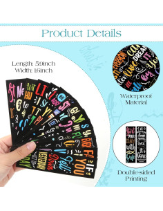 200 Marcadores Motivacionales BOBOKA - Frases Inspiradoras 2