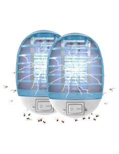 Trampa de Insectos Interior HTTLLH 2 Paquetes Luz Ultravioleta