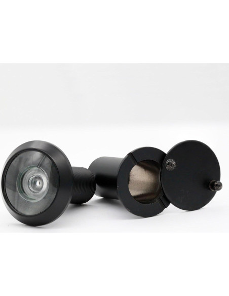 Visor de Puerta Frontal Gunagstar 200 Grados Latón Negro 1 Paquete