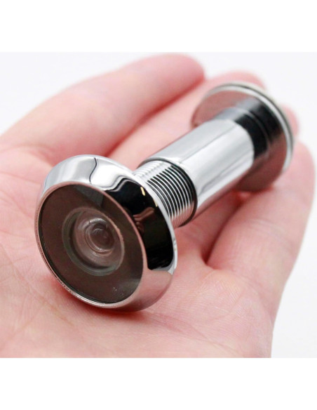 Visor de Puerta Frontal Gunagstar 200 Grados Latón Negro 1 Paquete