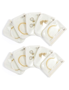10 Bolsas de Joyería Transparente HOMEHIVE Antioxidantes