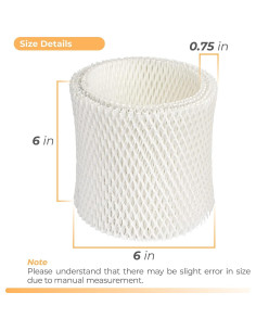 Filtros de Reemplazo ANTOBLE HC-888 para Humidificadores 2