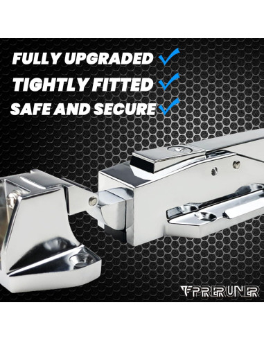 Mango de puerta Preruner para enfriador 15.01 cm ajustable