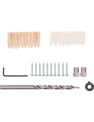 Kit de Jig de Agujeros de Bolsillo WISH HALLY 46 Piezas