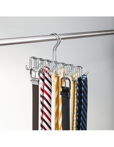 Perchero Colgante de Metal InterDesign Classico 14 Ganchos