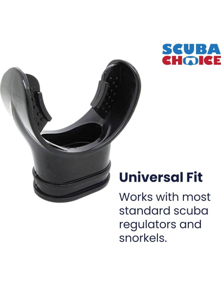 Boquillas de Octopus Scuba Choice con Correa - Paquete de 6