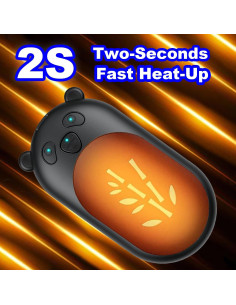 Calentadores de Manos Recargables Flotstiga AOY-716 6000mAh 2