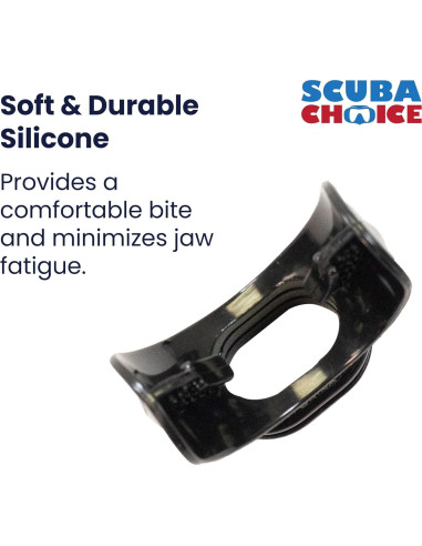 Boquillas de Octopus Scuba Choice con Correa - Paquete de 6
