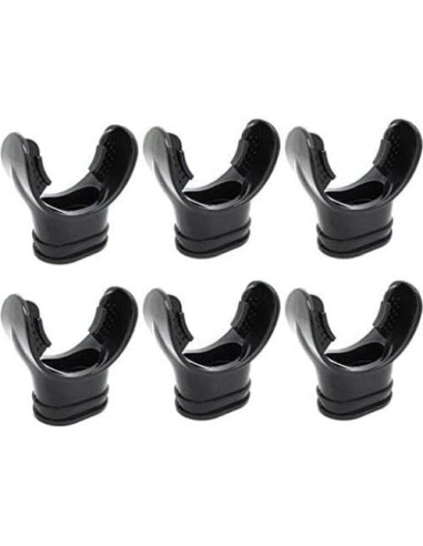 Boquillas de Octopus Scuba Choice con Correa - Paquete de 6