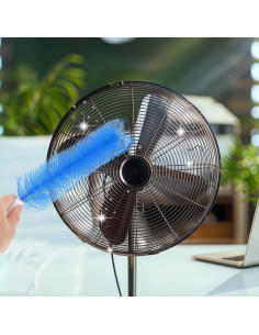Juego de 2 Cepillos Limpiadores de Ventilador Yuanchu Azul 2