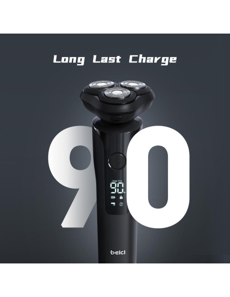 Afeitadora Eléctrica Beici X2 3D Impermeable Carga Tipo-C