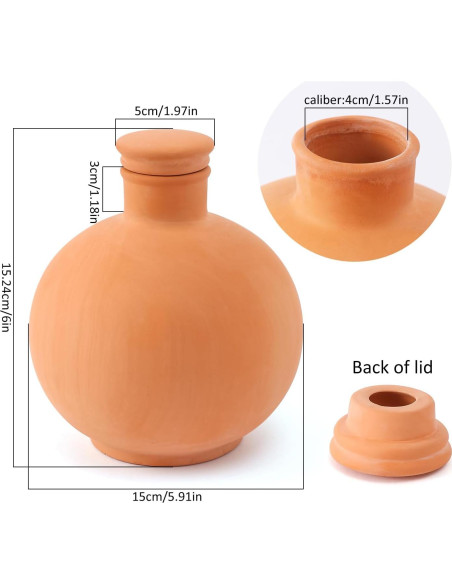 Ollas de Riego Automáticas Lovely Ran 15 cm Terracota