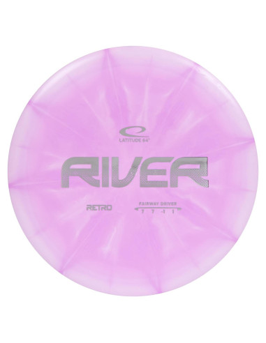 Disco de Golf Latitude 64 Retro Burst River 170g Rosa