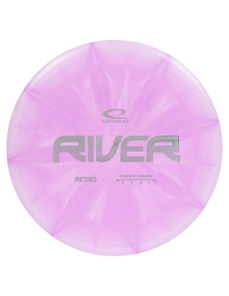 Disco de Golf Latitude 64 Retro Burst River 170g Rosa