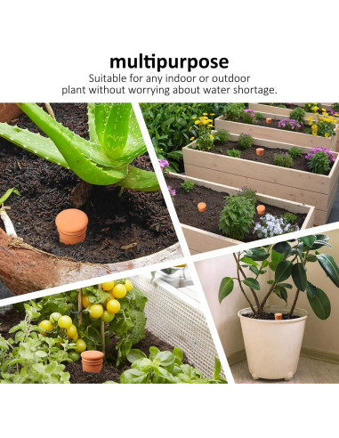 Ollas de Riego Automáticas Lovely Ran 15 cm Terracota