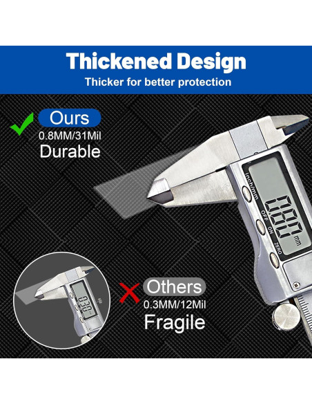 Paquete de 6 fundas protectoras transparentes LIEMAND para tarjetas