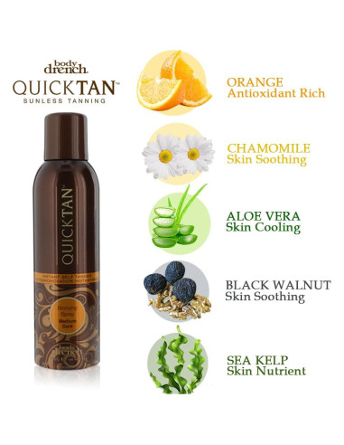 Spray Bronceador Instantáneo Body Drench 2-Pack 180 ml