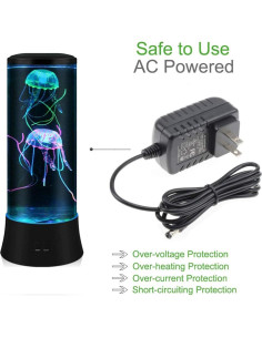 Lámpara de Medusa EDIER LED 38 cm 7 Colores Decorativa 2