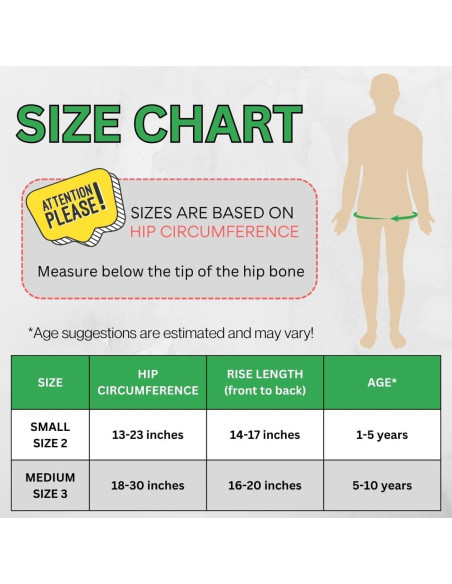 Pañal de Tela Híbrido EcoAble 3 en 1 para Niños 1-10 Años Pañal de Tela Híbrido EcoAble 3 en 1 para Niños 1-10 Años