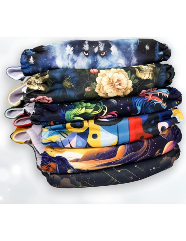 Pañal de Tela Híbrido EcoAble 3 en 1 para Niños 1-10 Años