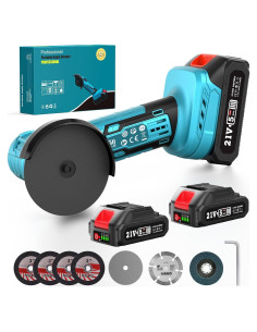 Amoladora Angular Inalámbrica Seesii 21V 19000 RPM 3"