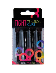 Clips de Tensión Ajustada Framar Negros - Set de 4 Clips Profesionales 2