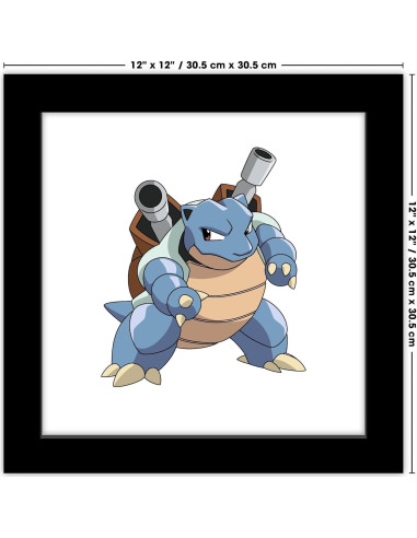 Arte de Pared Pokemon Blastoise Trends International 30.48 cm