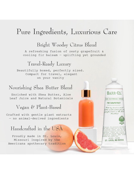 Crema Hidratante de Manos y Cuerpo Barr-Co. 96 g Abeto Pomelo