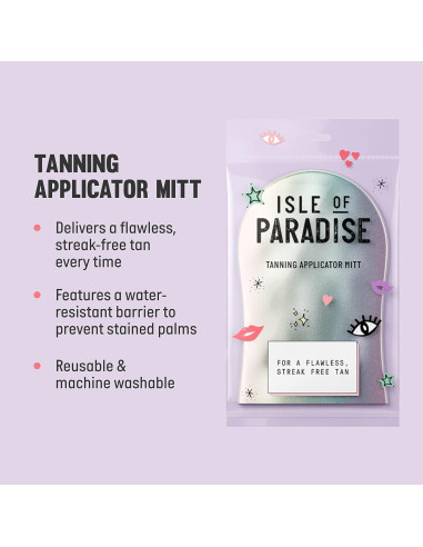 Mitón Aplicador de Bronceado Isle of Paradise - Resistente al Agua