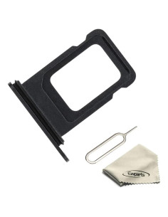 Bandeja SIM para iPhone 12 Mini Ewparts - Reemplazo Negro
