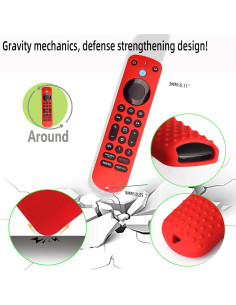 Funda de Silicona Antideslizante Hi Color para Control Remoto Pro 2022 - Negro 2