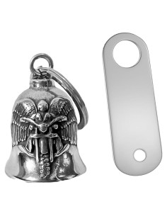 Campana de Motocicleta Ángel Guardián Mediana - Amuleto de Seguridad