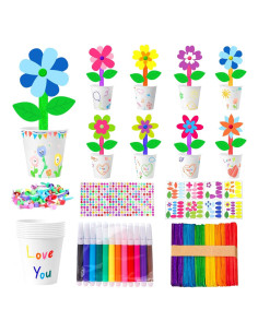 Kit de Manualidades de Flores Cinrobiye 30 Piezas DIY