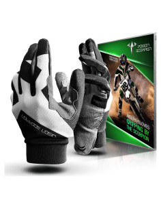 Guantes de Motocross POISON SCORPION Negros XXL para Jóvenes
