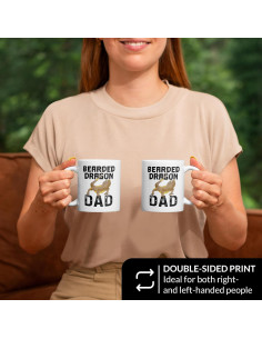 Taza Dragón Barbudo Papá 22Feels 11oz Cerámica Apta Microondas 2