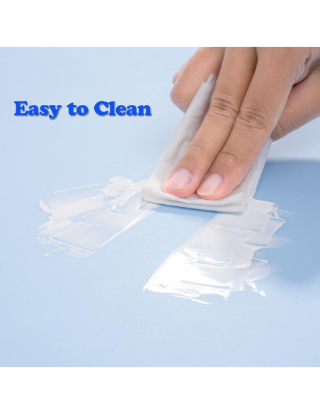 Mat de Silicona Extra Grande Foepoge 80x60cm Azul con Paletas