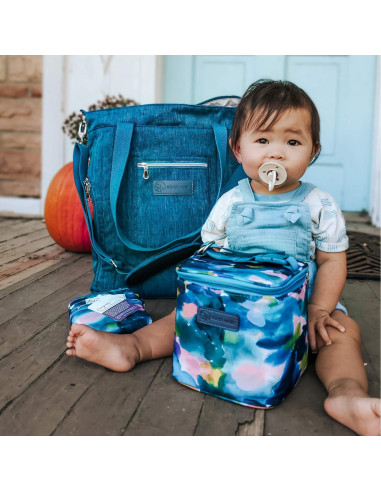 Bolsa de Enfriamiento de Leche Materna Sarah Wells Cold Gold Aquarelle