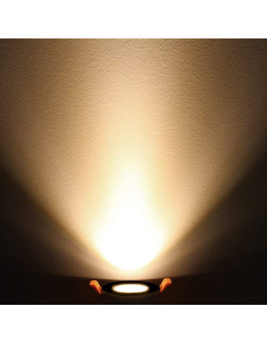 Downlight LED 3W ShinyFlash Regulable 3000K Blanco Cálido