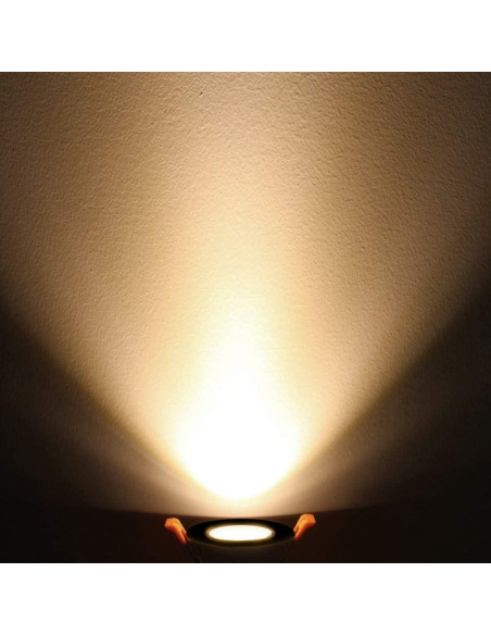 Downlight LED 3W ShinyFlash Regulable 3000K Blanco Cálido