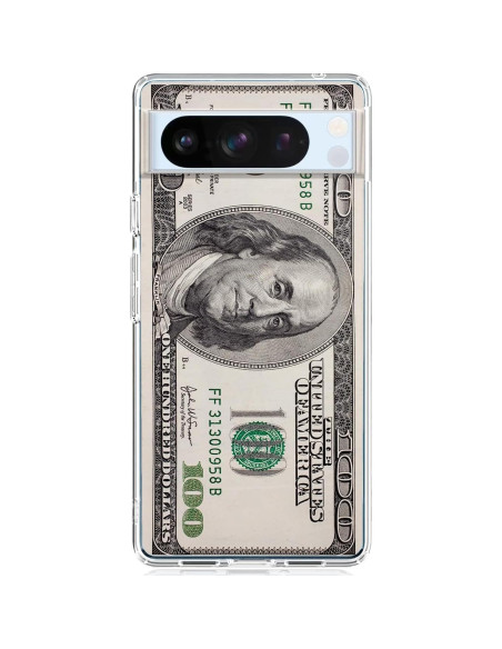Funda Blingy's para Google Pixel 8 Pro TPU 6.7" Billete $100