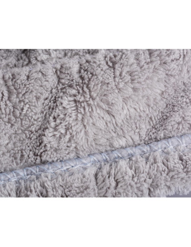 Toalla de Secado para Niños MAYOUTH Microfibra Gris Claro