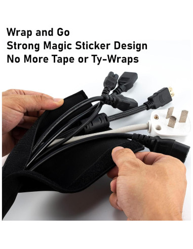 Manga de Cable para Motor de Trolling Dr.Fish 152cm Negra