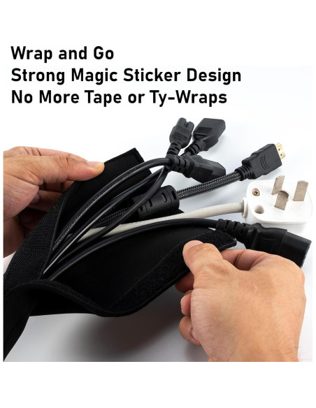 Manga de Cable para Motor de Trolling Dr.Fish 152cm Negra