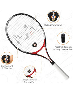 Amortiguador de Raqueta de Tenis TRESSIS Perro de Montaña 2